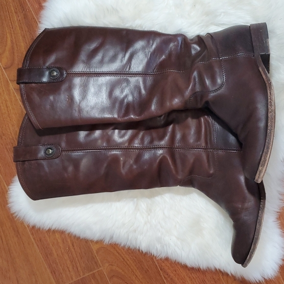 Frye Button Down Boots - Picture 5 of 7